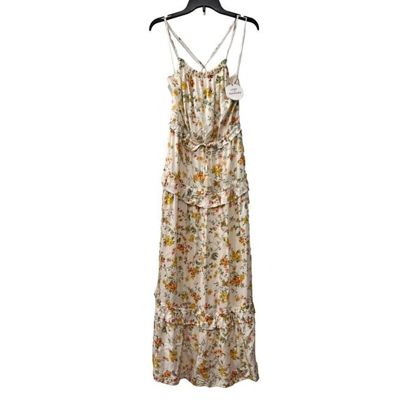 New LOST + WONDER Size M BIG ESCAPE MAXI DRESS Floral Tiered Dress - Picture 3 of 15